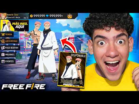 CONSEGUI LA SKIN DE SUKUNA en FREE FIRE x JUJUTSU KAISEN !! - TheDonato