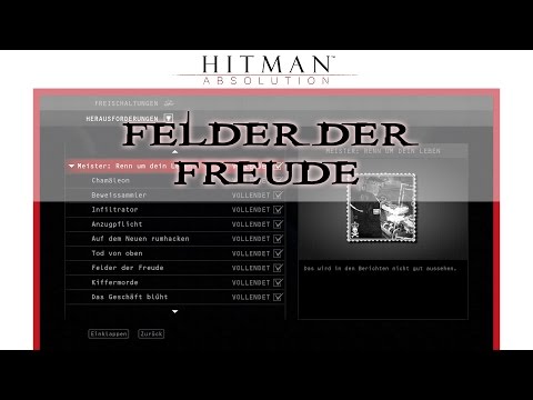 [Guide] Felder der Freude | Renn um dein Leben | Hitman Absolution