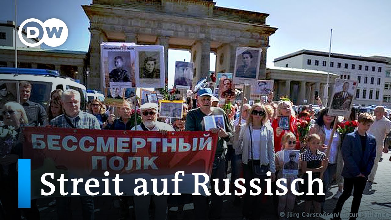 Russen in Deutschland streiten über den Ukraine-Krieg | DW Reporter