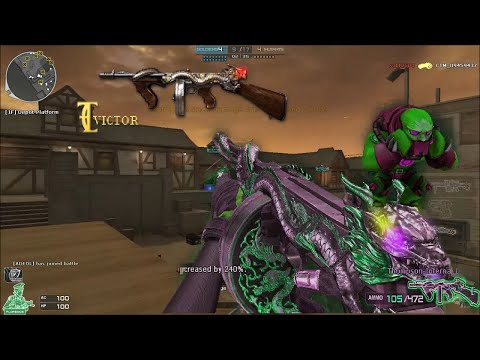 Crossfire NA ( Đột Kích ) 2.0 : Thompson Infernal Dragon - Hero Mode X - Zombie V4