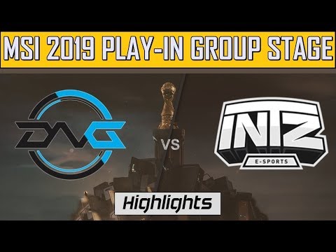 DFM vs INTZ Highlights | MSI 2019 Play in Group Stage | Detonation Focus Me vs INTZ E sports