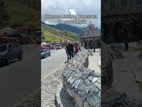 Capilla de piedra, San Rafael de Mucuchies en el estado Mérida en paz, tranquilidad y alegría