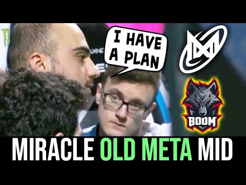 NIGMA vs BOOM — Miracle Mid Nature's Prophet