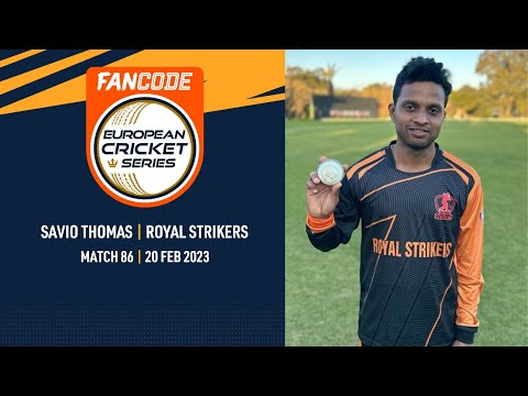 POTM: S.Thomas - GZZ vs RST | Highlights | FanCode ECS Malta | Malta 2023 | ECS23.086