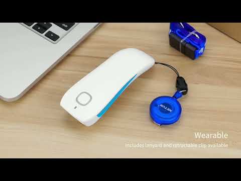 Модернизированный мини-сканер штрих-кода NETUM Bluetooth 2D QR C850