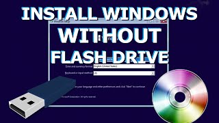 Install Windows WITHOUT USB flash drive or CD. 2 ways to reinstall Windows 10, 8.1, 7