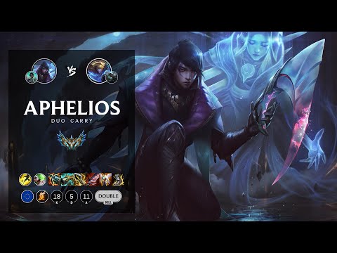 Aphelios ADC vs Ezreal - EUW Challenger Patch 12.9