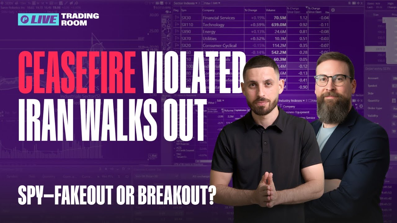 Stock Market Live: SPY at All-Time Highs, NFLX Crash Explained & Tomorrow’s Mega Earnings - CLF NNOX