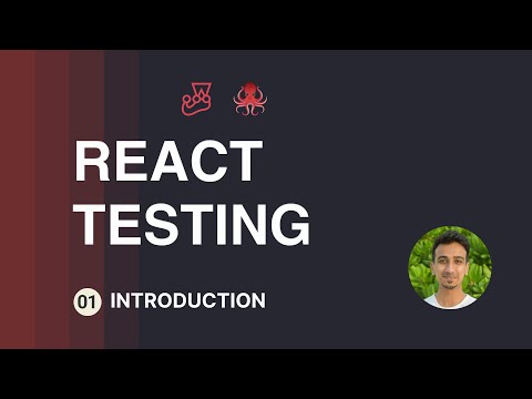 React Testing Tutorial - 1 - Introduction