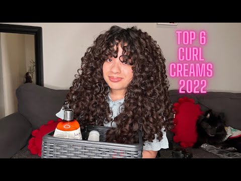 TOP 6 CURLY HAIR CREAMS 2022 (These gave my curls the...