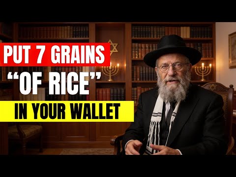 Put 7 GRAINS of Rice in Your Wallet: Jewish Wealth Ritual That Works Overnight