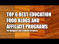 Top 6 Best Food Affiliate Programs 2021 Food Affiliate Marketing Programs Food Affiliates 2021