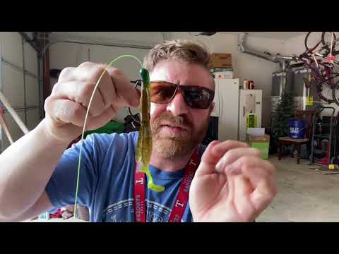 Bass fishing knots: Palamar knot & full Texas Rig