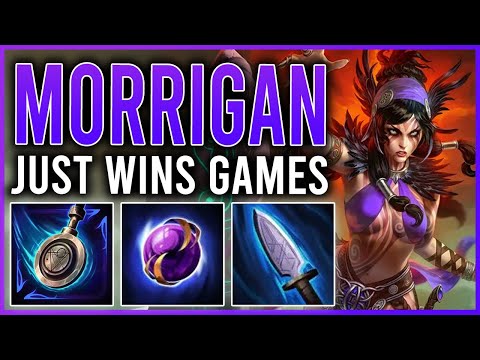 DON'T KNOW WHAT GOD TO PLAY? JUST PLAY MORRIGAN! - Mid Grandmasters Ranked Conquest Season 9 #smite