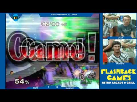 Flashback Games Presents: Tournament 17 - DCW (Ganondorf) Vs. Mantwin (Jigglypuff) Pools