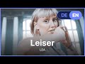 LEA - Leiser (Lyrics / Songtext German & English)