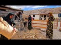 Village life in the Middle East🌍🏡  Tahmurt and Mehdi's continuous efforts to build a village house
