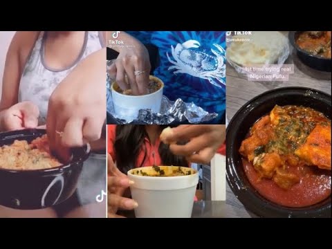 TRYING AFRICAN FOOD TIK TOK COMPILATION
