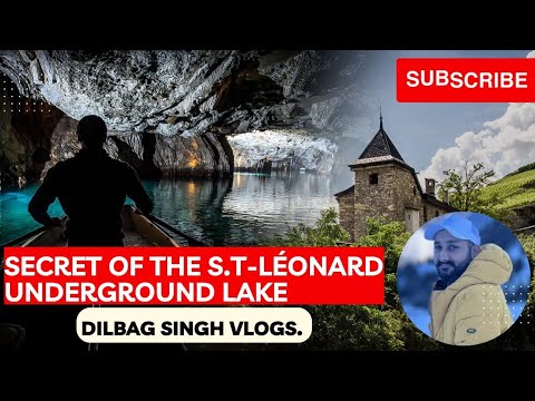 Exploring the Enchanting Beauty of St. Leonard Underground Lake | switzerland