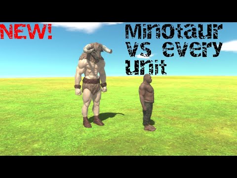 NEW Update! Minotaur vs every unit |Animal Revolt Battle Simulator