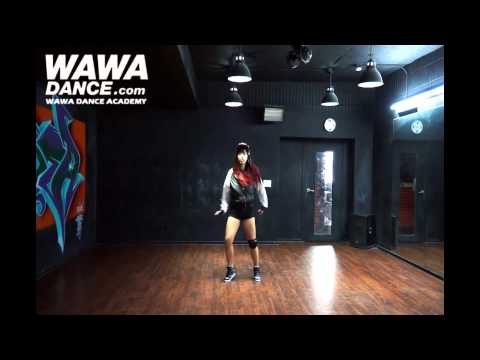 WAWA DANCE ACADEMY T-ARA N4 JEON WON DIARY DANCE STEP MIRRORED MODE