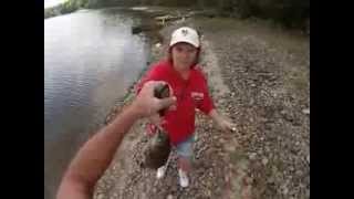 preview picture of video 'Mike and Kathy's Bass Fishing Adventure'