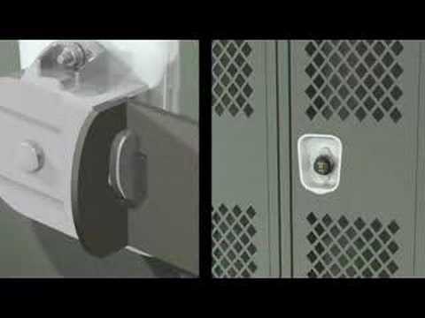 Screen capture of Master Lock 1690 Locker Lock &#45; Wrap Around Technology