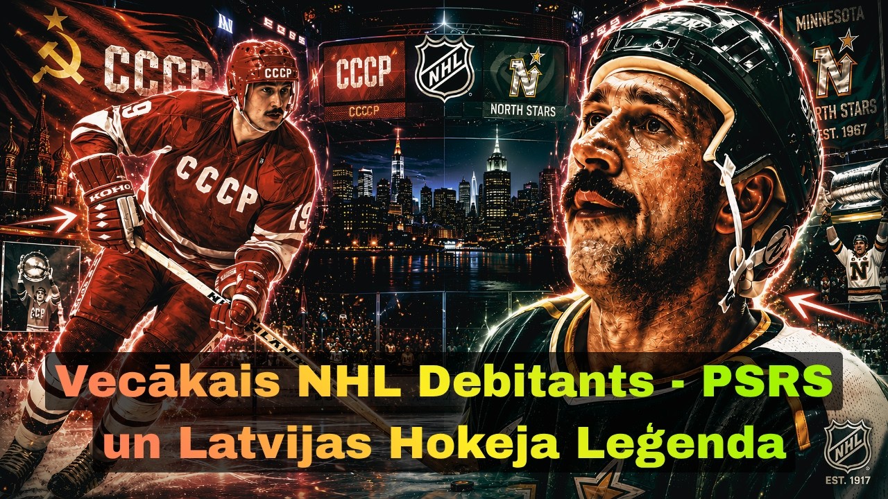 Helmuts Balderis: Vecākais NHL Debitants - PSRS un Latvijas Hokeja Leģenda #latvia