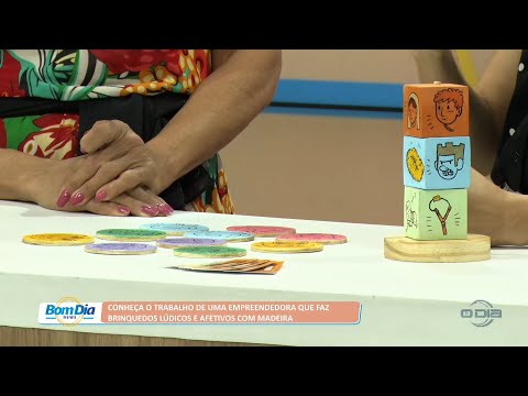 Conheça o trabalho de uma empreendedora que faz brinquedos lúdicos e afetivos com madeira 04 10 2022