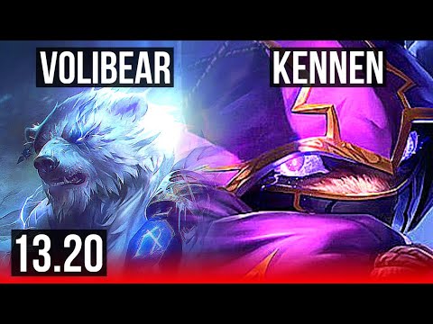 VOLIBEAR vs KENNEN (TOP) | Comeback | KR Master | 13.20