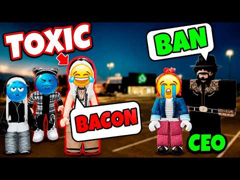 😱 THEY SAID BACON GIRLS DON'T BELONG HERE… THEN THEY CHECKED WHO HER DAD WAS  #robloxstory