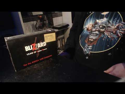Blizzard IV (Unboxing) for the Amiga 1200