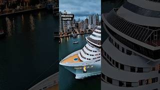MSC PREZIOSA cruise cruzeiro navio Santos  Argentina Uruguai  @cruzeiros2025 #cruise    #shorts