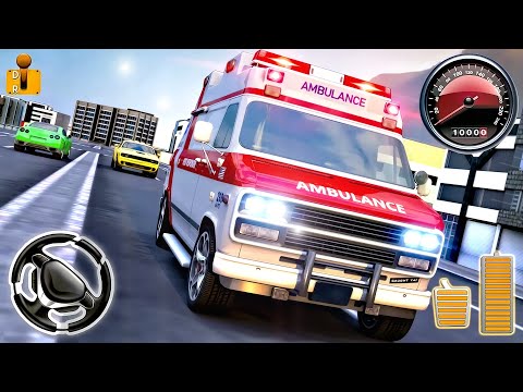 Emergency Ambulance Games 3D - City Rescue VAN Driving Sim | Android Gameplay