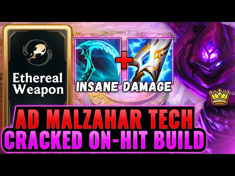 Strangest Arena Build?: Infinite On-Hit AD Malzahar Tech | League Arena Gameplay