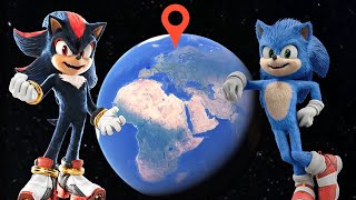 Somebody better call google maps! Sonic the Hedgehog 3 and Shadow