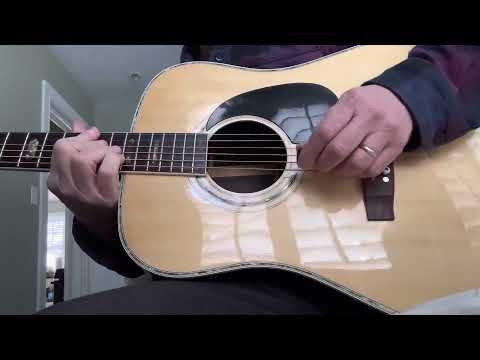 Vintage 1970’s Atlas Dreadnought Acoustic Guitar D45 Copy 3 Piece Back Brazilian Rosewood MIJ Japan