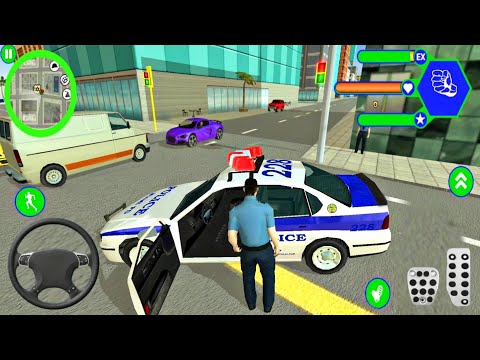 Miami Police Crime Vice Simulator - City Police Officer Game - Android Gameplay