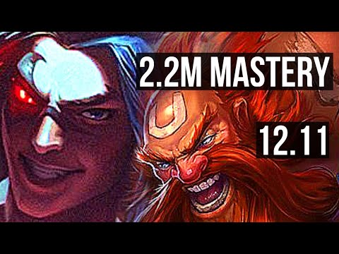 KAYN vs GRAGAS (JNG) | 10/0/4, 2.2M mastery, 1200+ games, Legendary | KR Diamond | 12.11
