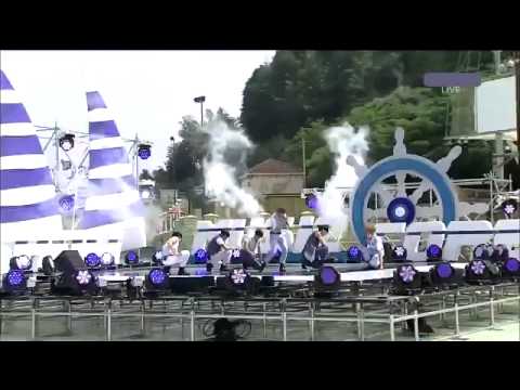 110604  Music Core  BEAST   Fiction  Outdoor Special !