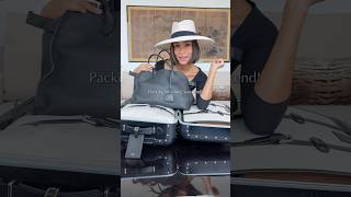 How to pack light for a long weekend #traveltips #elegantstyle