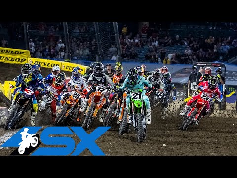 AMAスーパークロス 2022 Rd6 アナハイム（エンジェルスタジアム）West 450SXハイライト動画