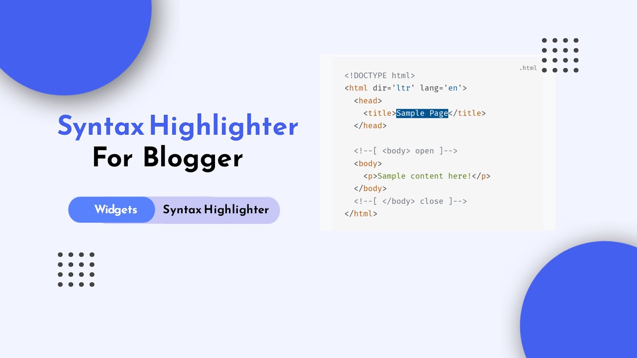 Syntax Highlighter