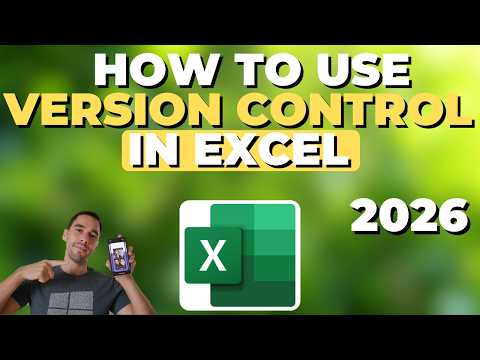 Excel Version History: Restore Edits Excel Version History: Restore Edits