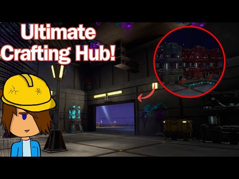 The Start of a MEGA CRAFTING HUB! - Techtonica
