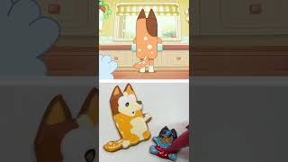 Download lagu Baby Bluey and Chilli Baby Race Cookies 🍼🍪 | Bluey  #ytshorts mp3