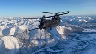 MH-47 Chinook Refueling • Special Operations Aviation Regiment