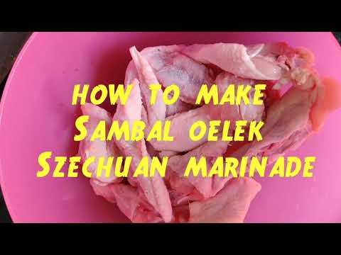 How To Make Sambal Oelek Szechuan Marinade