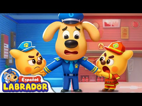 🔍Sheriff Labrador - Mundo de Cartón 📦 | Videos para Niños | BabyBus en Español