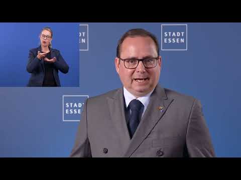 Oberbürgermeister Thomas Kufen zur 17. Ratssitzung (28.9.)